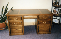 Double Pedestal Desk